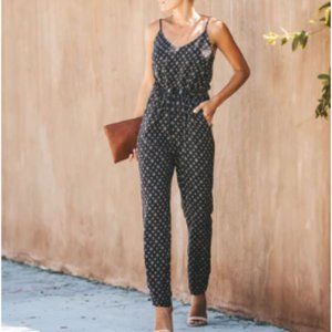 Vici Pocketed Drawstring Jumpsuit